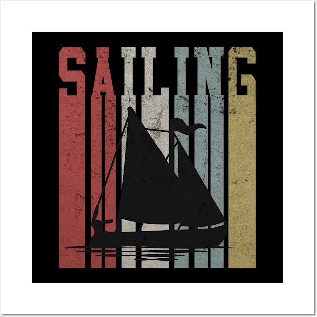 Sailing Sail Sailboat Sail Anchor Wall Art by Print-Dinner